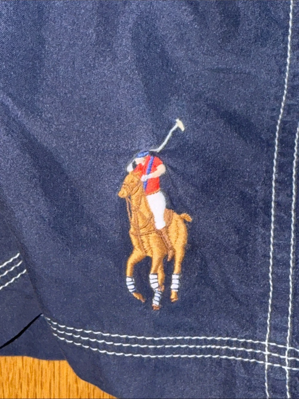 🐎 Polo by Ralph Lauren Navy Kids Swim Trunks with Embroidered Pony 18 months